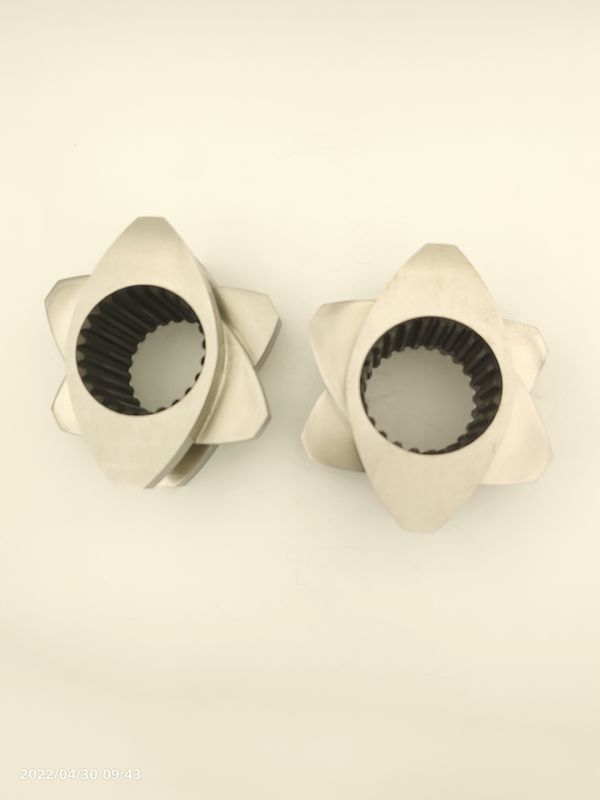 ट्विन स्क्रू एक्सट्रूडर एलिमेंट केनिंग ब्लॉक मेशिंग ब्लॉक संक्षारण और पहनने के प्रतिरोधी