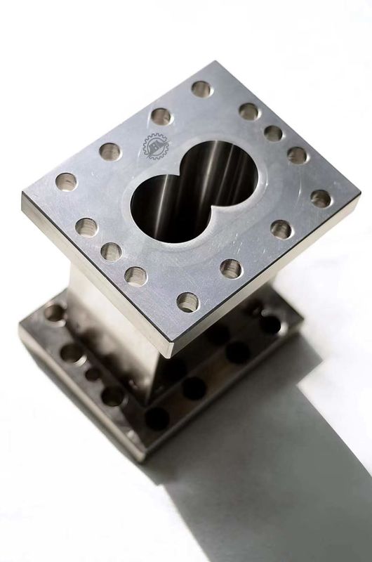 उच्च परिशुद्धता ट्विन स्क्रू बैरल वोल्फ़ास्टन कार्बाइड पहनने के लिए प्रतिरोधी संक्षारण प्रतिरोधी