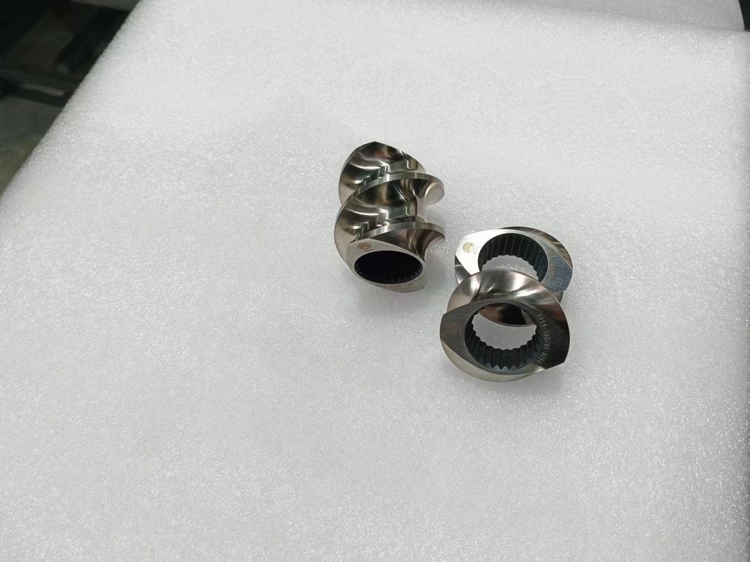 उच्च गति उपकरण स्टील Convey पेंच तत्व तत्व पेंच ट्विन पेंच extruder मशीन के लिए