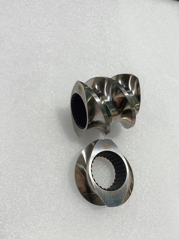 उच्च गति उपकरण स्टील Convey पेंच तत्व तत्व पेंच ट्विन पेंच extruder मशीन के लिए