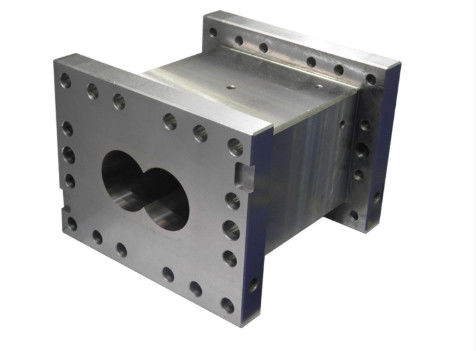 पहनने के लिए प्रतिरोधी 120 मिमी छेद व्यास विधानसभा शिकंजा और बैरल प्लास्टिक extruder स्पेयर पार्ट्स के लिए पेशेवर