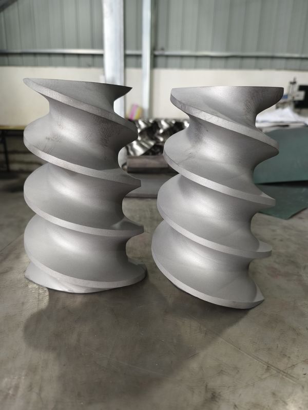 पहनने के लिए प्रतिरोधी 120 मिमी छेद व्यास विधानसभा शिकंजा और बैरल प्लास्टिक extruder स्पेयर पार्ट्स के लिए पेशेवर