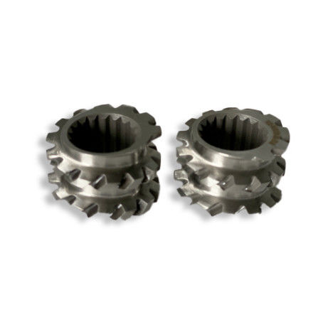 पीवीसी पाइप एबीएस पीई ट्विन स्क्रू एक्सट्रूडर पार्ट्स के लिए टिकाऊ पेंच और बैरल