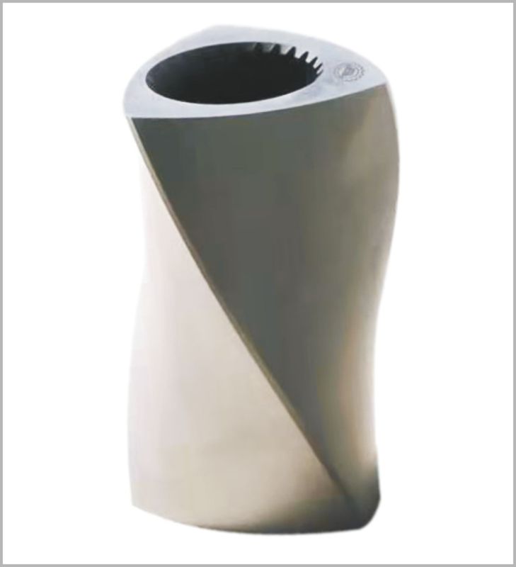 अनुकूलित उत्पादन आवश्यकताओं के लिए बेलनाकार डिजाइन पालतू भोजन जुड़वां पेंच एक्सट्रूडर