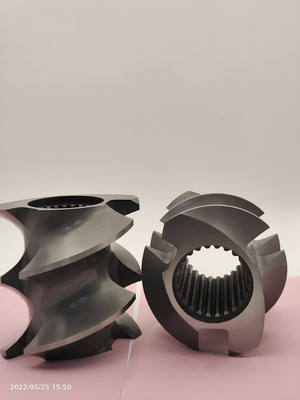 अनुकूलित फ़ीड एक्सट्रूडर ट्विन स्क्रू एक्सट्रूडर पालतू फ़ीड उत्पादन के लिए स्क्रू तत्व