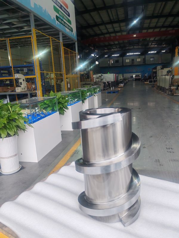 पीपी पीई पीओएम पीवीसी पीईटी एक्सट्रूडर के भाले के भागों के लिए सह घूर्णन प्लास्टिक मशीनरी