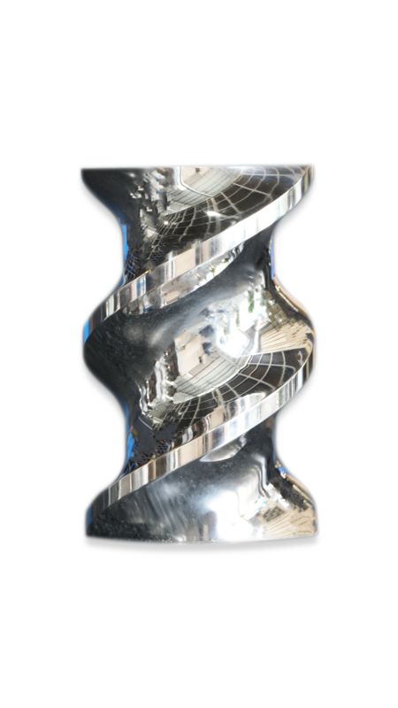 पीपी पीई पीओएम पीवीसी पीईटी सह घूर्णन जुड़वां पेंच प्लास्टिक मशीनरी के लिए पेंच तत्व