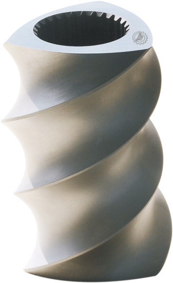 SZK 177 ट्विन स्क्रू एक्सट्रूडर स्क्रू तत्व आईएसओ 9001 प्रमाणन और अनुकूलित विकल्पों के साथ