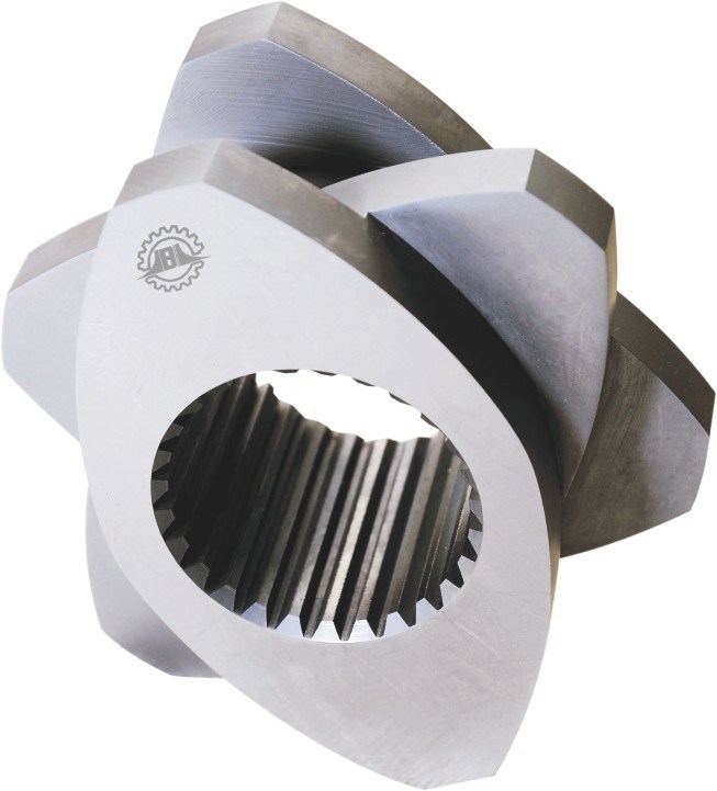 SZK 177 ट्विन स्क्रू एक्सट्रूडर स्क्रू तत्व आईएसओ 9001 प्रमाणन और अनुकूलित विकल्पों के साथ