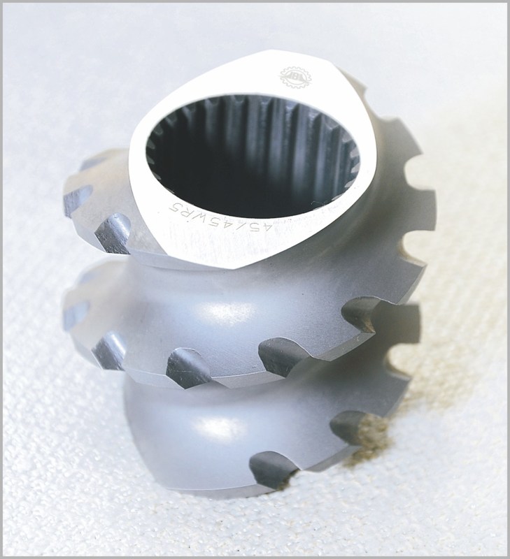 SZK 177 ट्विन स्क्रू एक्सट्रूडर स्क्रू तत्व आईएसओ 9001 प्रमाणन और अनुकूलित विकल्पों के साथ