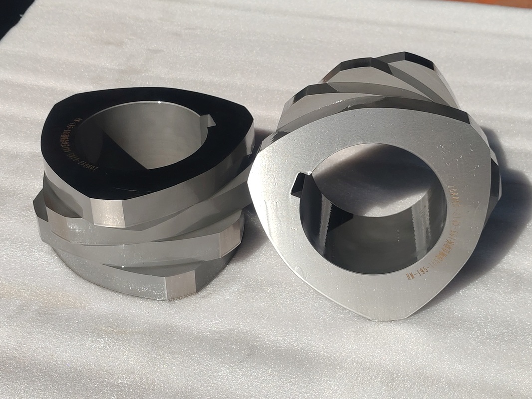 SZK 250 ट्विन स्क्रू एक्सट्रूडर स्क्रू तत्व आईएसओ 9001 प्रमाणन और अनुकूलित विकल्पों के साथ