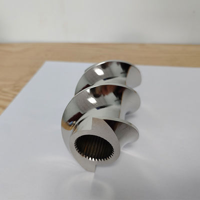 60mm 600rpm ट्विन स्क्रू एक्सट्रूडर तत्व घुमावदार ब्लॉक थ्रेडेड तत्व थ्रेडेड ब्लॉक