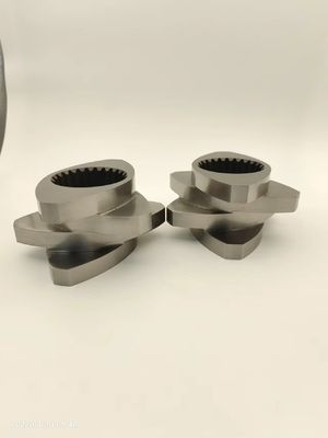 Rubber Compound Plastic Twin Screw Extruder Machine Spare Parts Screw Element