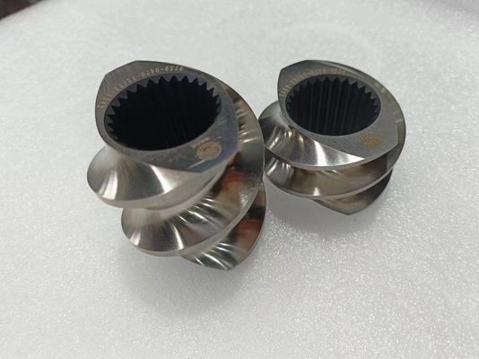 उच्च गति उपकरण स्टील Convey पेंच तत्व तत्व पेंच ट्विन पेंच extruder मशीन के लिए
