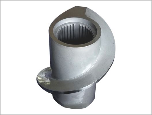 118 मिमी 45#+Cr12MOV मछली खाद्य extruder स्पेयर पार्ट्स के लिए विधानसभा शिकंजा और बैरल