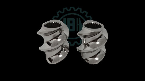 उच्च परिशुद्धता पिघलने क्षेत्र तत्व OEM जुड़वां पेंच extruder भागों