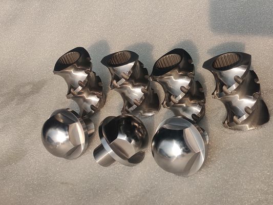 एसटीएस 65 प्लास्टिक ट्विन स्क्रू एक्सट्रूडर मशीन स्क्रू तत्व